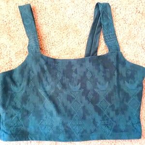 Melodia Designs LG Teal Henna Print Jen Bra